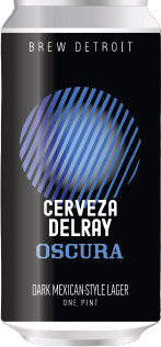 Brew Detroit Cerveza Delray Oscura