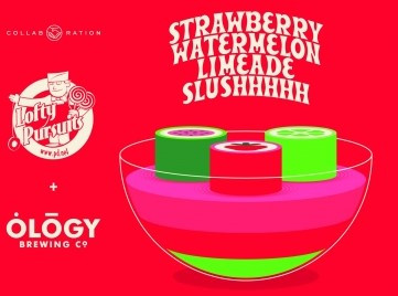 Ology Brewing Company Strawberry Watermelon Limeade Slushhhhh
