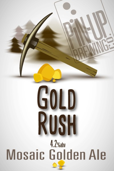 Pin-Up Beers Gold Rush