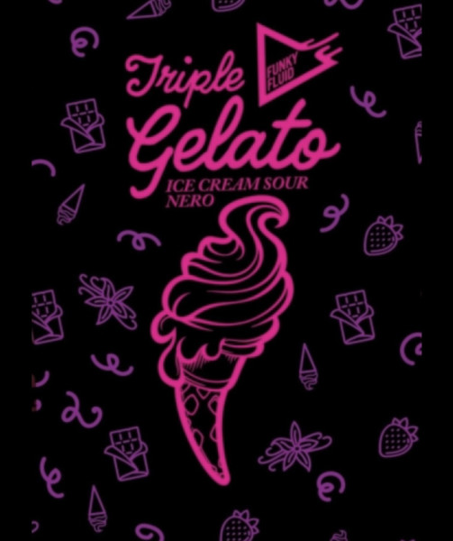 Funky Fluid Triple Gelato: Nero