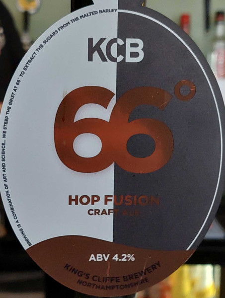 King's Cliffe Brewery 66 Degrees