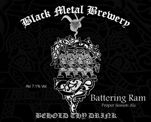 Black Metal Brewery Battering Ram