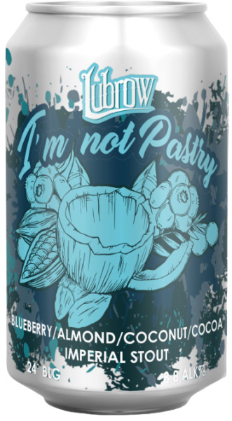 Browar Lubrow Imperial I'm not Pastry Blue