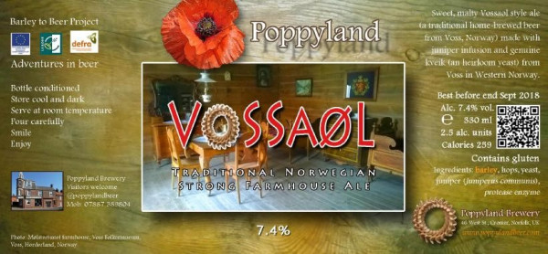 Poppyland Brewery Vossaøl