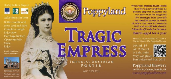 Poppyland Brewery Tragic Empress