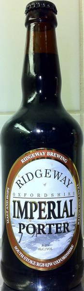 Ridgeway Brewing Imperial Porter