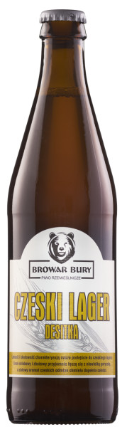 Browar Bury Czeski Lager Desitka