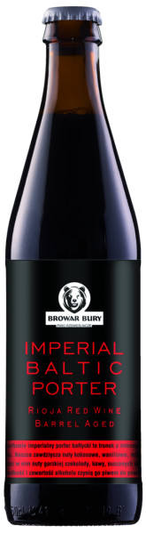 Browar Bury Imperial Baltic Porter Rioja Red Wine Barrel Aged