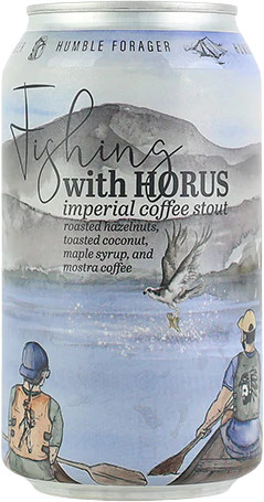 Humble Forager Brewery Fishing with Horus