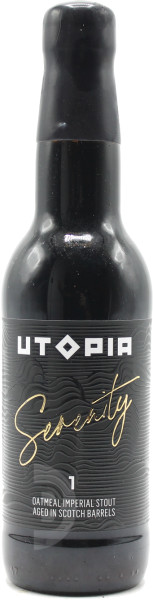 Utopia Brewery Serenity 1 - Aged In Scotch Barrels