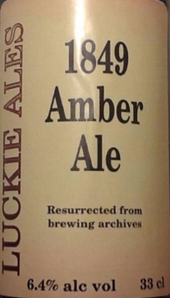 Luckie Ales 1849 Amber