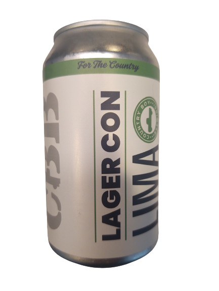 Country Boy Brewing Lager Con Lima