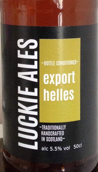 Luckie Ales Export Helles