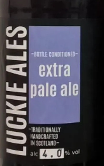 Luckie Ales Extra Pale Ale