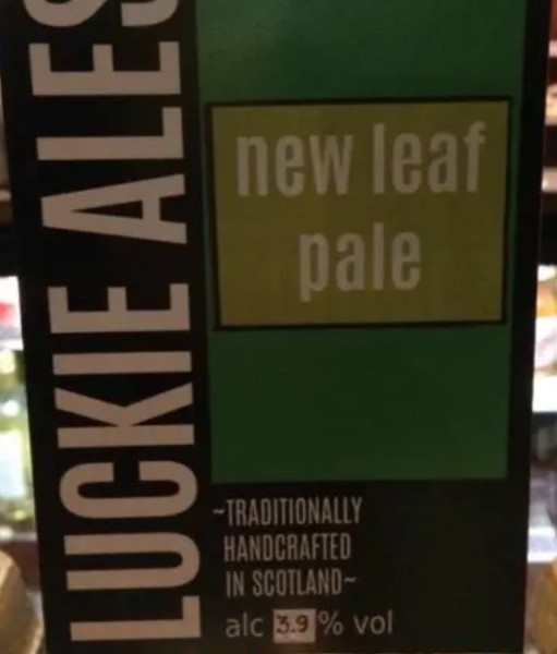 Luckie Ales New Leaf Pale