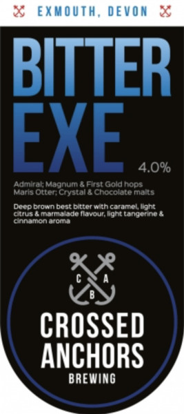 Crossed Anchors Brewery Bitter Exe