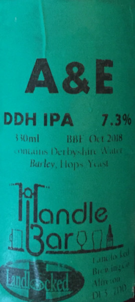 Landlocked Brewing Co. A&E IPA DDH