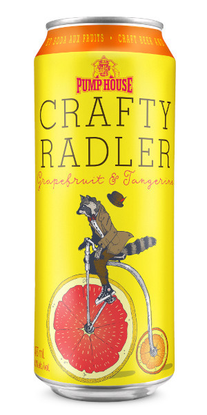 Pump House Brewery Crafty Radler: Grapefruit & Tangerine