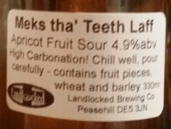 Landlocked Brewing Co. Meks Tha Teeth Laff