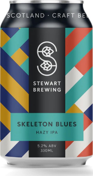Stewart Brewing Skeleton Blues (Hazy IPA)