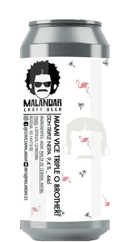 Cerveza Malandar Miami Vice Triple O Brother