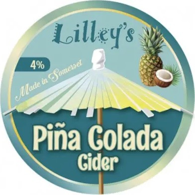 Lilley's Cider Pina Colada Cider