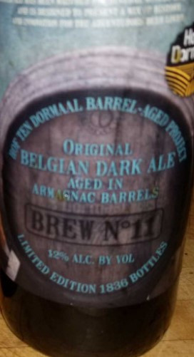 Brouwerij Hof Ten Dormaal BA Project (Dark Ale) : Armagnac