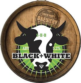 South Hams Brewery Black + White