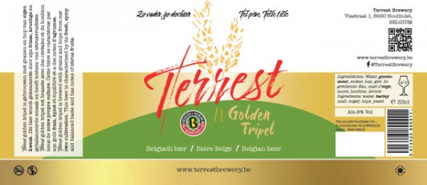 Terrest Brewery Golden Tripel