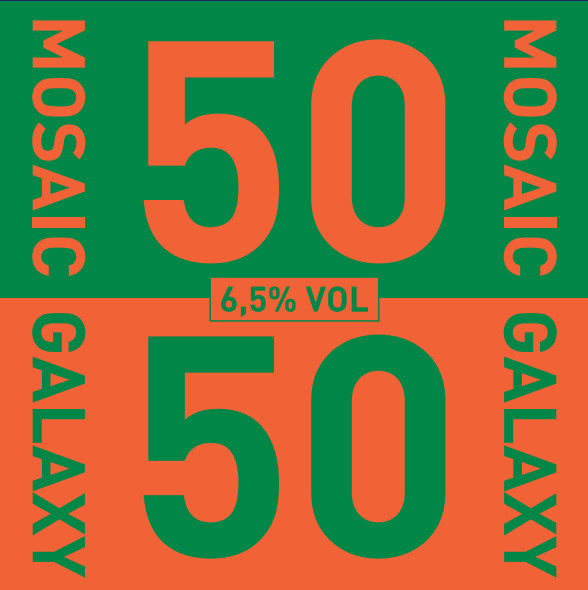 O/O Brewing 50/50: Mosaic/Galaxy