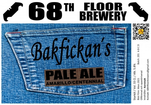 68th Floor Brewery Bakfickans Pale Ale