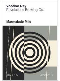 Revolutions Brewing Voodoo Ray Marmalade
