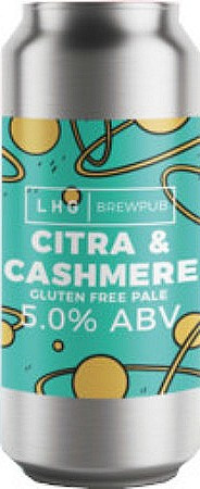 LHG Brewpub Citra & Cashmere GF Pale