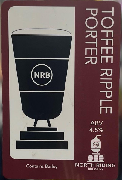 North Riding Brewery Toffee Ripple Porter