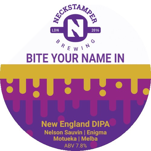 Neckstamper Brewing Bite Your Name In