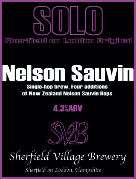 Sherfield Village Brewery Solo - Nelson Sauvin