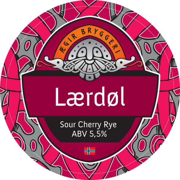 Ægir Bryggeri Lærdøl Sour Cherry Rye