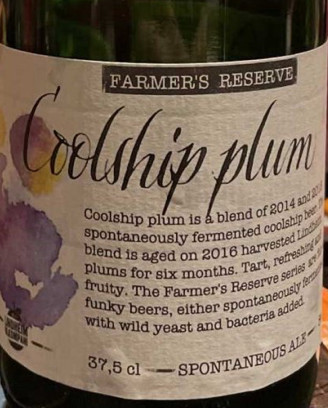 Lindheim Ølkompani Farmer's Reserve - Coolship Plum