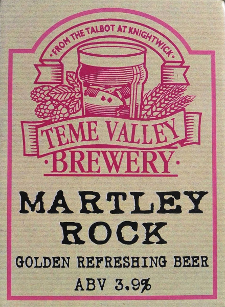 Teme Valley Brewery Martley Rock