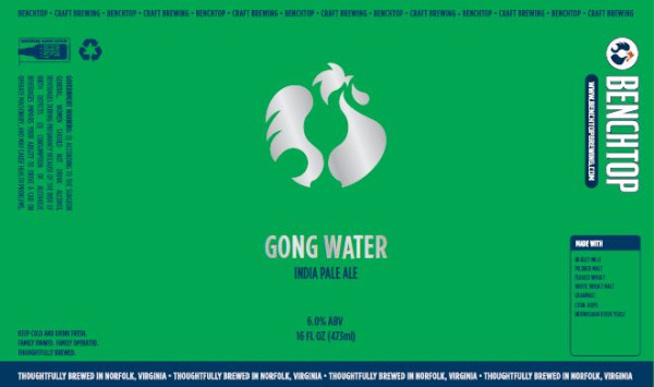 BenchTop Brewing Company Gong Water