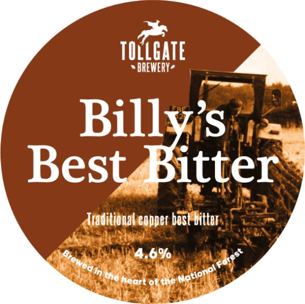 Tollgate Brewery Billys Best Bitter