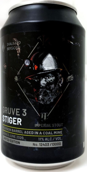 Svalbard Bryggeri Gruve 3 Stiger