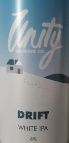 Unity Brewing Drift White IPA