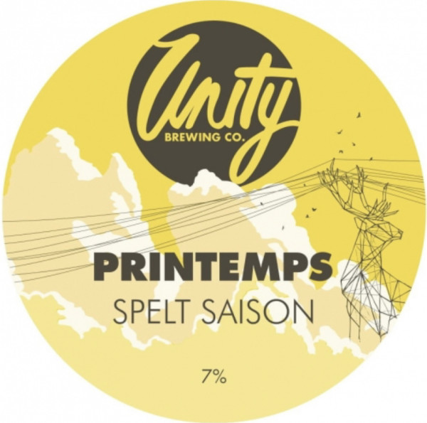 Unity Brewing Printemps 2018 Spelt Saison