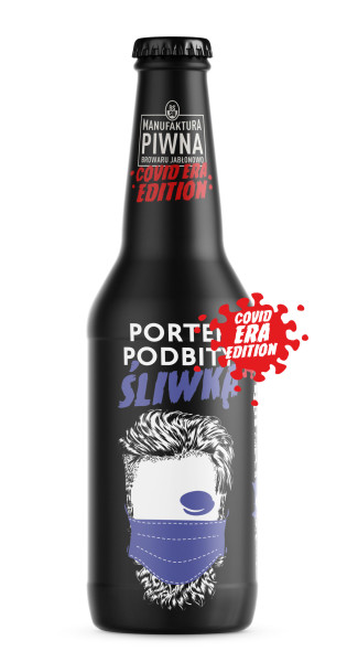 Browar Jabłonowo Piwna Porter Podbity Śliwką Covid Era Edition