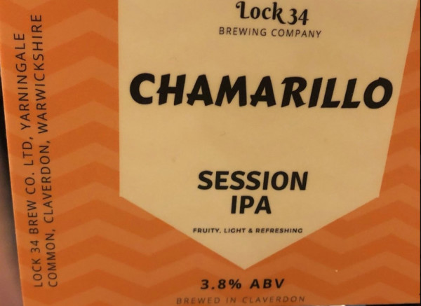 Lock 34 Brew Co. Chamarillo IPA