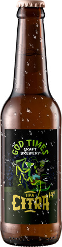 God Times Brewery IPA Citra 14°