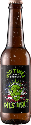God Times Brewery Pils USA