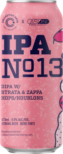 Collective Arts Brewing IPA No. 13: DIPA w/ Strata & Zappa