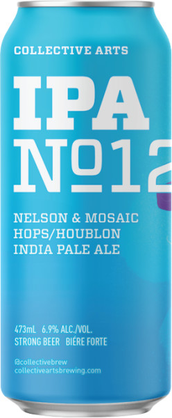 Collective Arts Brewing IPA No. 12: Nelson & Mosaic